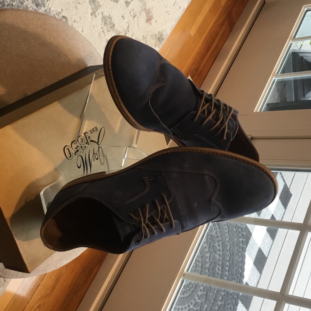 Johnston & Murphy Navy Oxfords